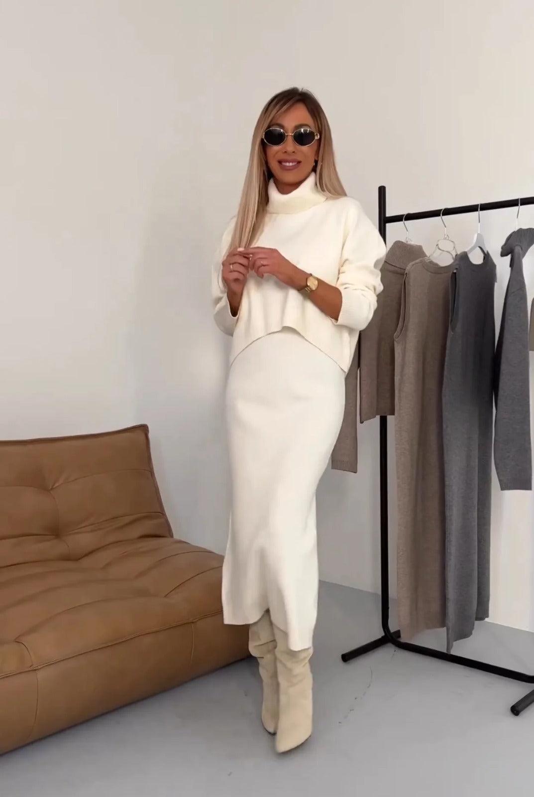 Kleid & Pullover Set – Noémie