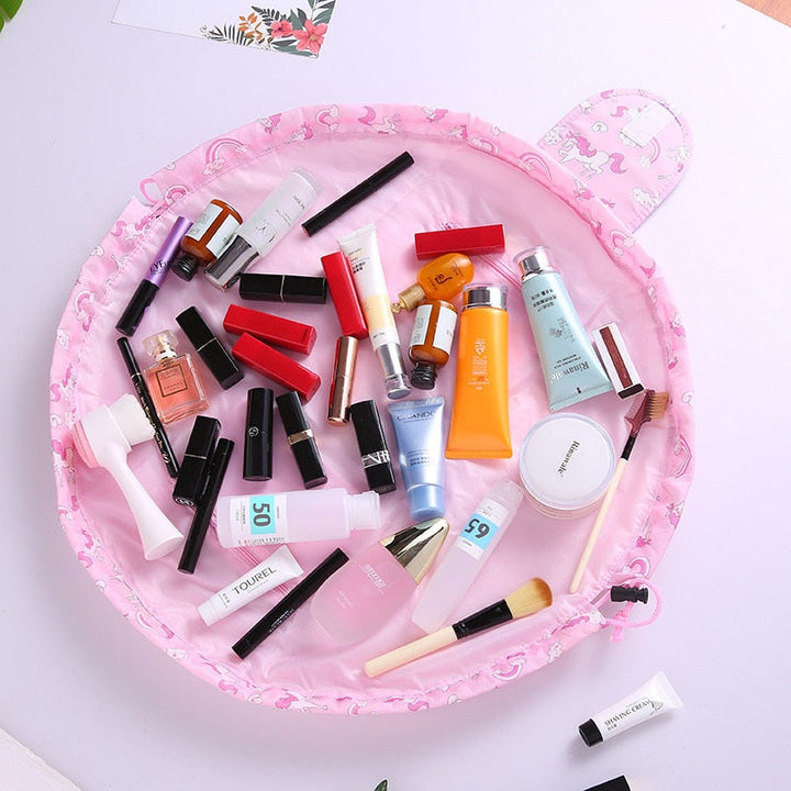 Tragbare Kordelzug Kosmetik- und Toilettentasche – 1+1 GRATIS Reiseorganizer