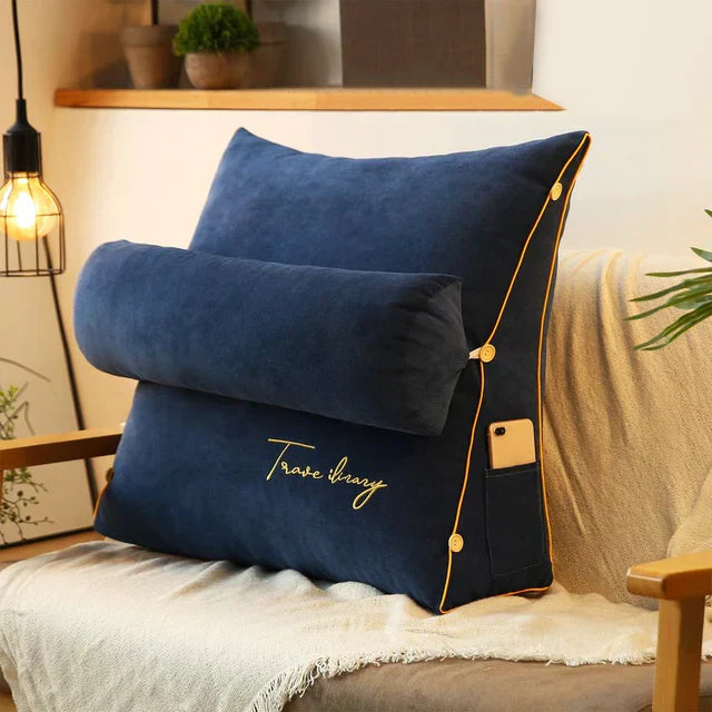 Ergonomisches Rückenstützkissen in Keilform – Relaxa