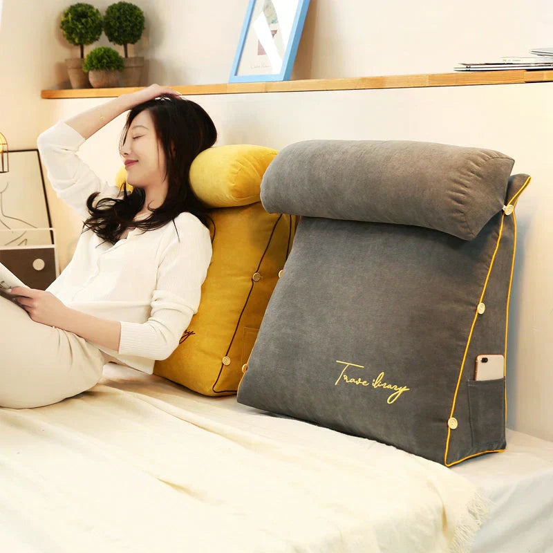 Ergonomisches Rückenstützkissen in Keilform – Relaxa