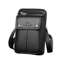 Herren PU Leder Schultertasche