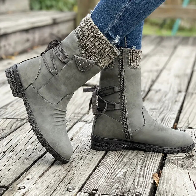 Damen Winterstiefel mit Fleece-Futter – Selina