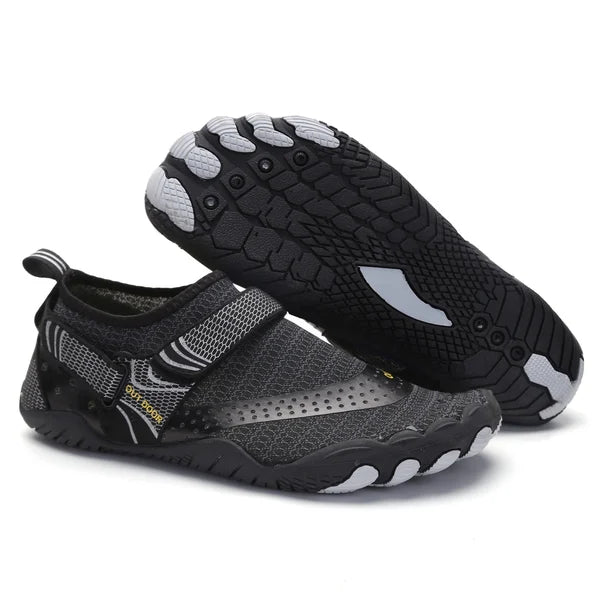 Rutschfest & Orthopädisch – Barfuß-Wasserschuhe HydroFlex