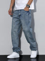 Lässige Herrenjeans mit geradem Bein – Mailand