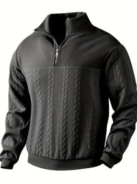 Vintage Herrenpullover mit Reißverschluss – Victor