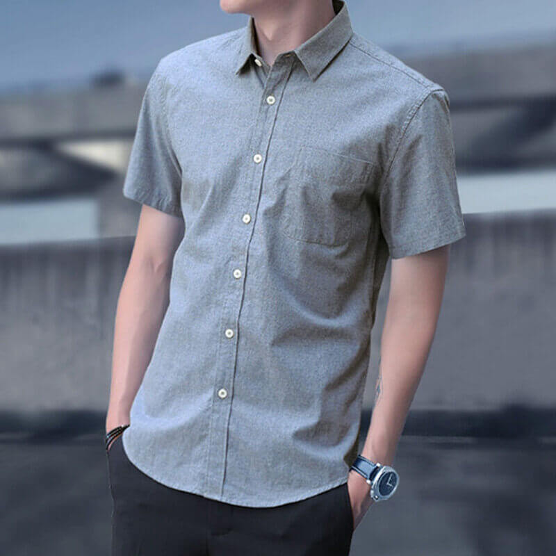 Bequem & Stilvoll Atmungsaktives Herren Poloshirt mit Knopfleiste – Narek