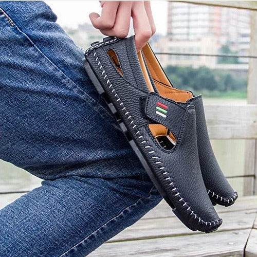 Bequeme Slip-On Freizeitschuhe Herren – Leicht & Atmungsaktiv – Matteo
