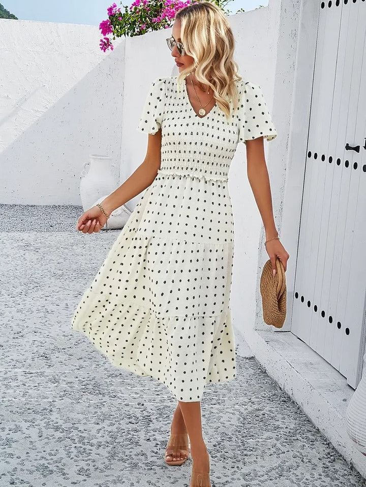 Herbstkleid mit lockerer Passform – Nadezhda