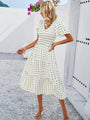 Herbstkleid mit lockerer Passform – Nadezhda