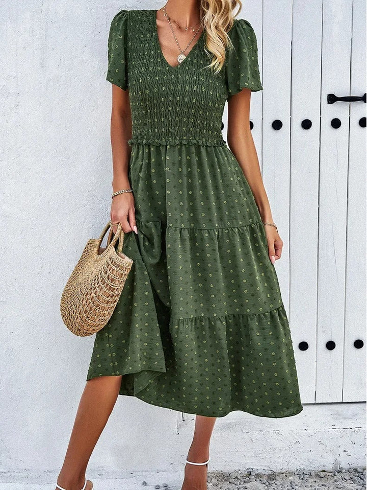 Herbstkleid mit lockerer Passform – Nadezhda