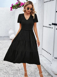 Herbstkleid mit lockerer Passform – Nadezhda
