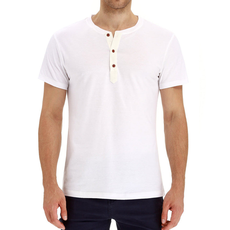 Sommerliches Baumwoll-Herren T-Shirt – Finn