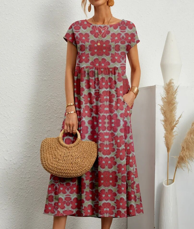 Luftiges Baumwollkleid – Isadora