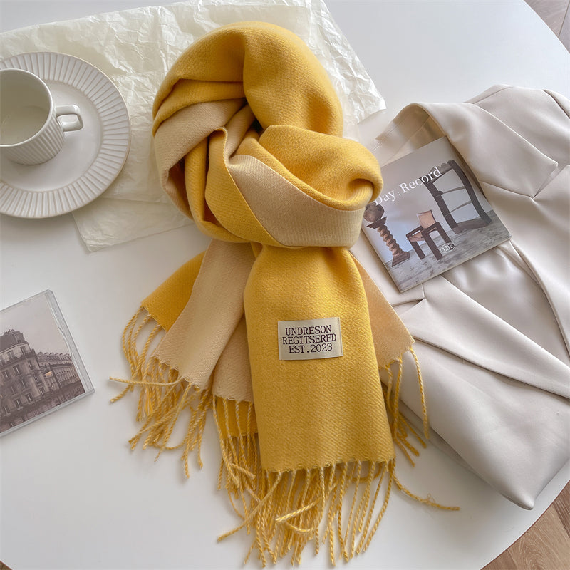 Dubbelzijdige Pashmina Sjaal - Elena