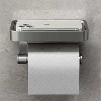 Toilettenpapierhalter mit Ablage – Stalux
