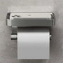 Toilettenpapierhalter mit Ablage – Stalux