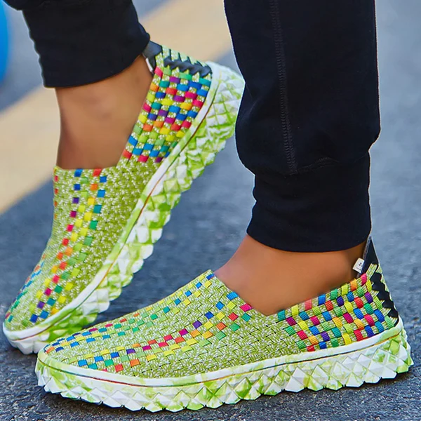 Recycelte Damen Komfort-Sneaker mit Memory Foam – Eliana