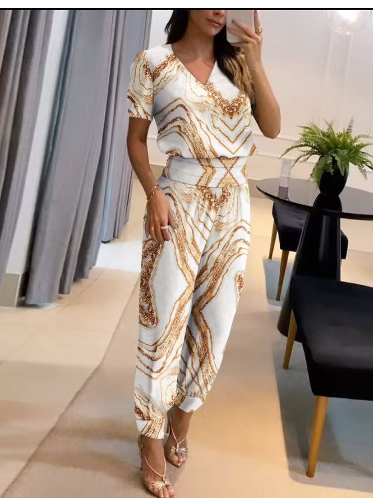 Damen Set mit Bluse und Hose – Aurora