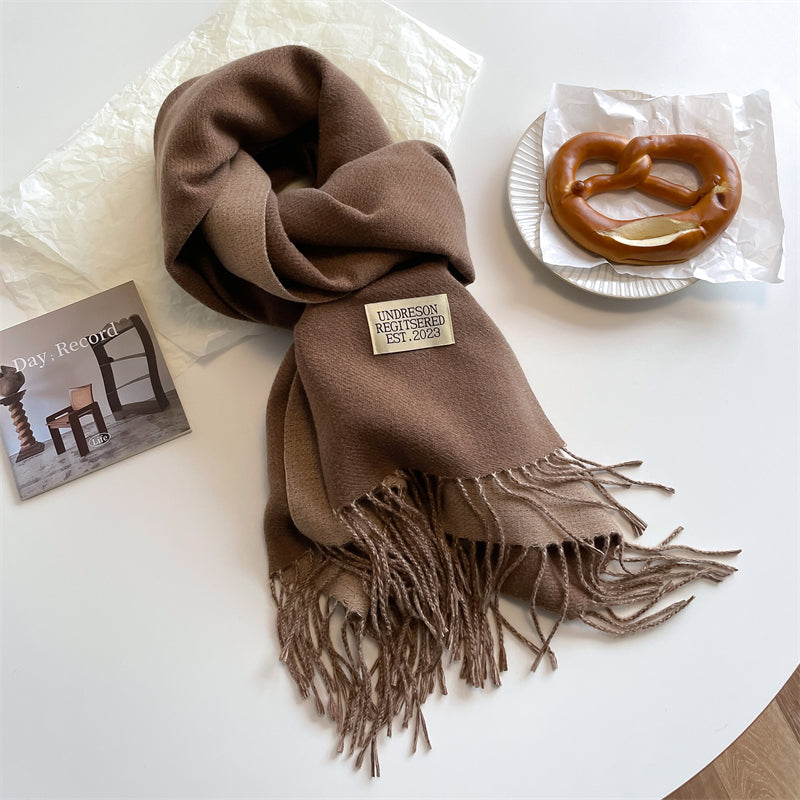 Dubbelzijdige Pashmina Sjaal - Elena
