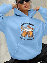Stylischer Damen Hoodie – Clara Oktoberfest 2025