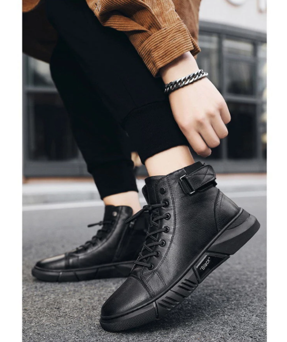 Stilvolle Herrenlederschuhe – Rafael