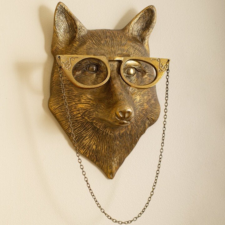 Verspielte Tierkopf Wanddekoration - WallCritters