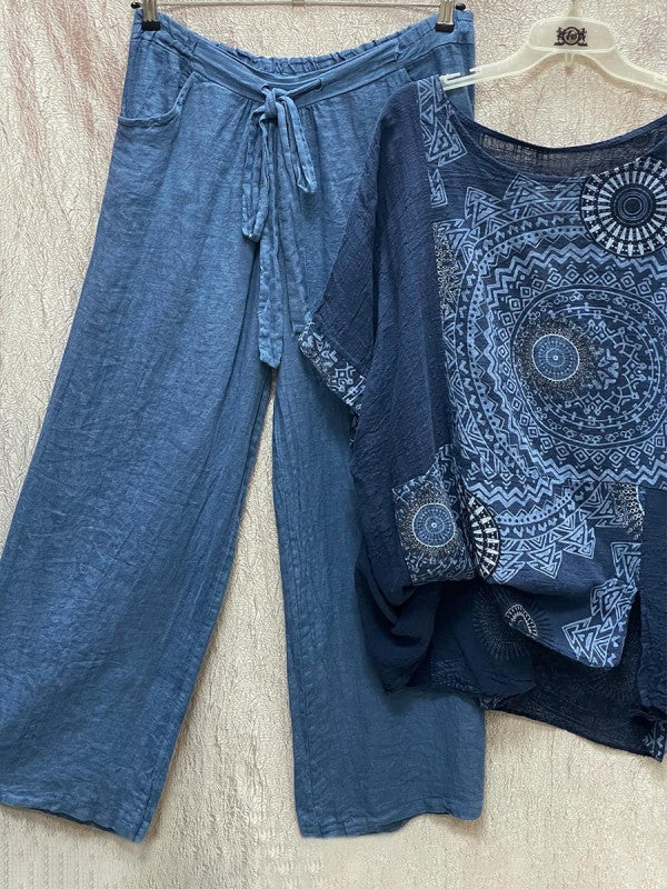 Luftiges zweiteiliges Damen-Sommeroutfit - Yara