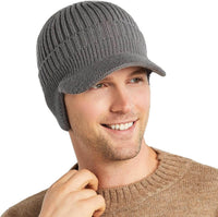Herren Strickmütze mit Ohrenklappen – Kian