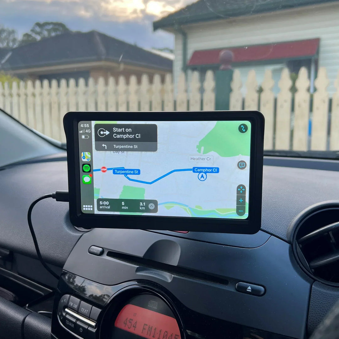 DrivePlay Pro 2+ – CarPlay & Android Auto Bildschirm – VisionX