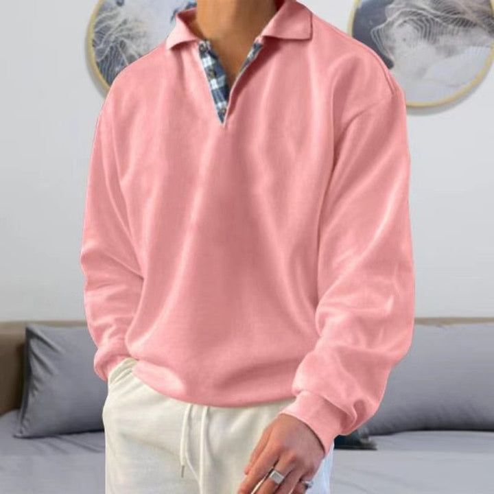 Leichter Herren Herbstpullover mit lockerer Passform – Benedikt