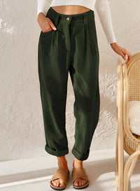 Elegante Damen Cordhose mit Hoher Taille – Naima Herbstedition