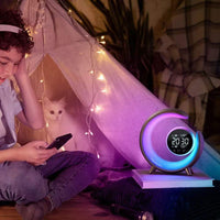 Multifunktionales Nachtlicht mit RGB- & Weckfunktion – Lumivo