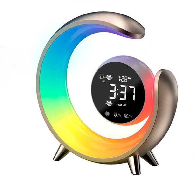 Multifunktionales Nachtlicht mit RGB- & Weckfunktion – Lumivo