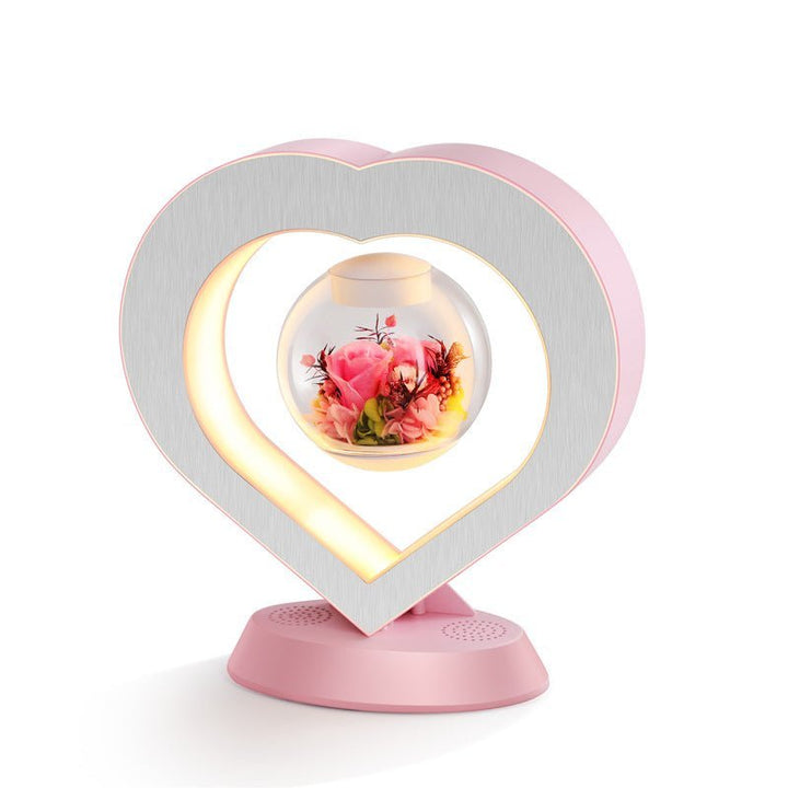 Schwebende Blume mit Magnetischer Rotation – Floravia