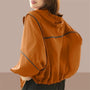 Luftige Damen Sommer Hoodie Jacke mit Oversized Passform – Zoë