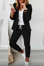Zweiteiliges Damen Blazer-Set für Alltag & Events – Alina