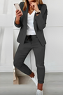 Zweiteiliges Damen Blazer-Set für Alltag & Events – Alina