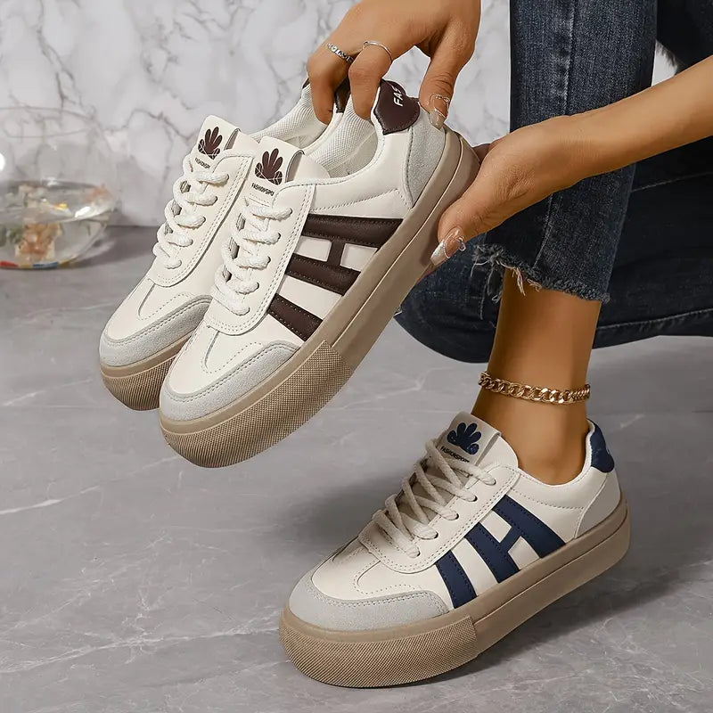 Modische Plateau-Sneaker Damen – Talia