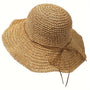 Häkelnder Boho Strohhut für Sommerreisen – Elouan