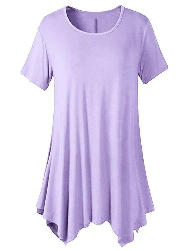 Loose Fit Damen T-Shirt mit kurzen Ärmeln – Taryn