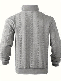 Vintage Herrenpullover mit Reißverschluss – Victor