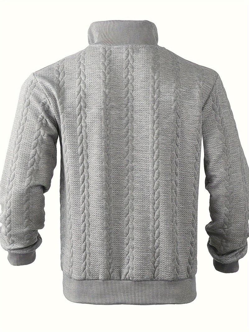 Vintage Herrenpullover mit Reißverschluss – Victor