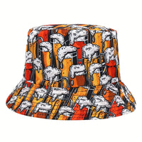 Unisex Bucket Hat mit Bierprint – BierKracher Oktoberfest 2025