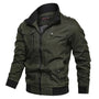 Herren Sommerjacke mit Kragen und Motorrad-Look – Vince