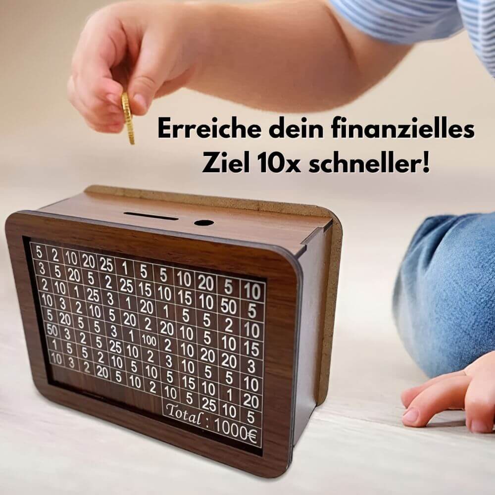 Sparschwein mit Zielsetzung - BudgetBuddy