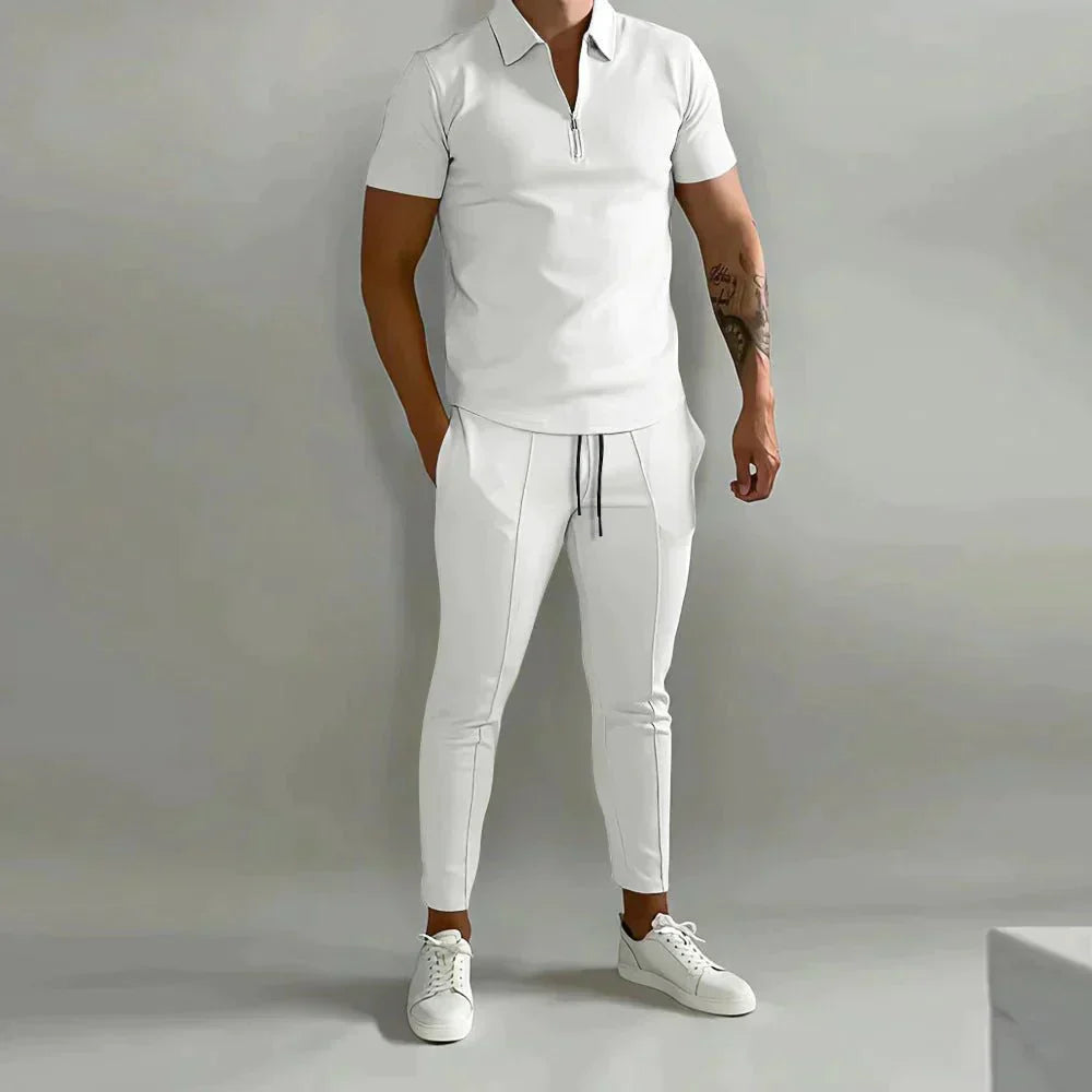 Leinen-Hemd und Hose im Herren-Set – Adrian