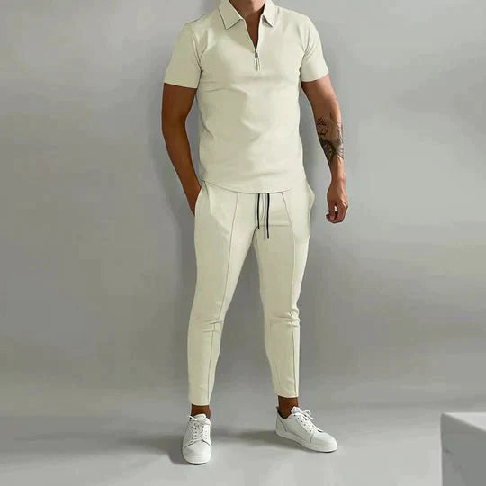 Leinen-Hemd und Hose im Herren-Set – Adrian