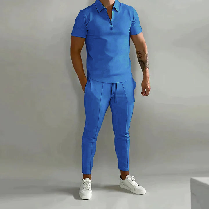 Leinen-Hemd und Hose im Herren-Set – Adrian