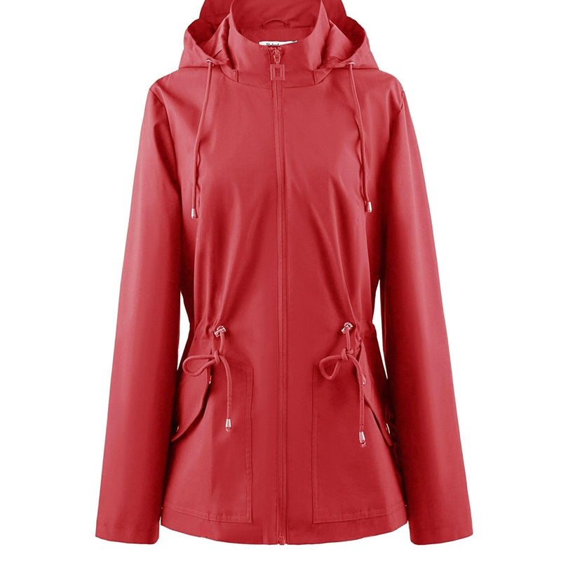 Damen Wasserdichte Jacke mit Kapuze – Iris