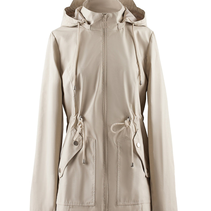 Damen Wasserdichte Jacke mit Kapuze – Iris